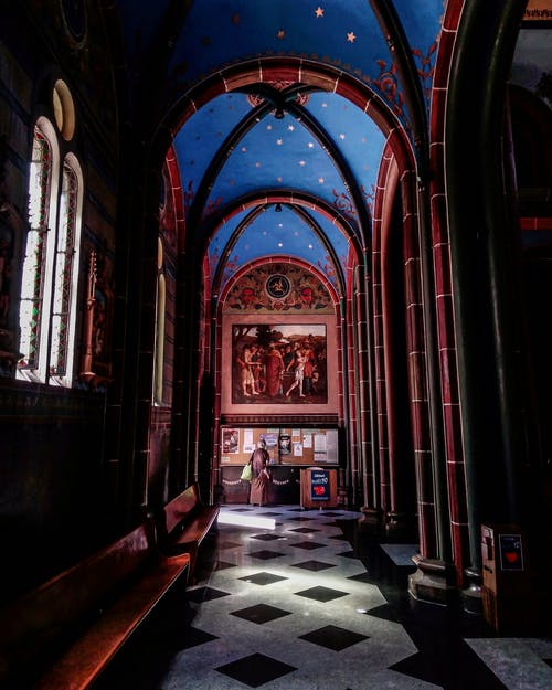 红色和棕色大教堂 · 免费素材图片