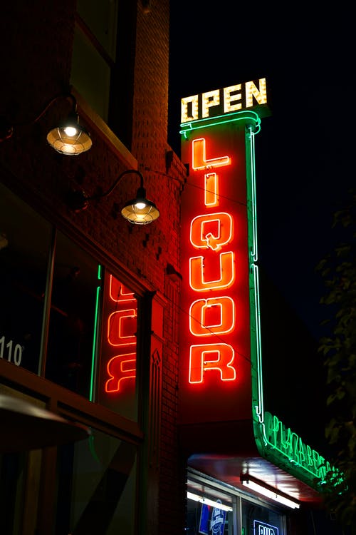 开放式酒楼led标牌 · 免费素材图片