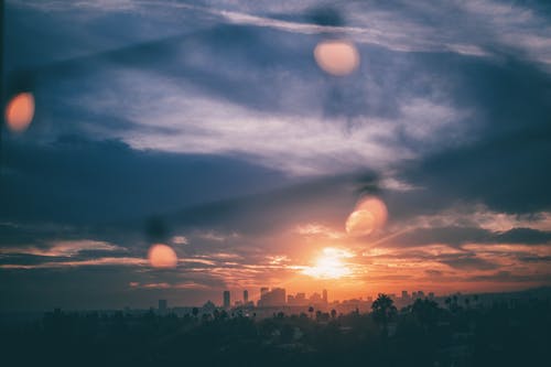 房屋剪影摄影 · 免费素材图片