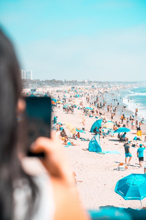 白天海滩的照片 · 免费素材图片