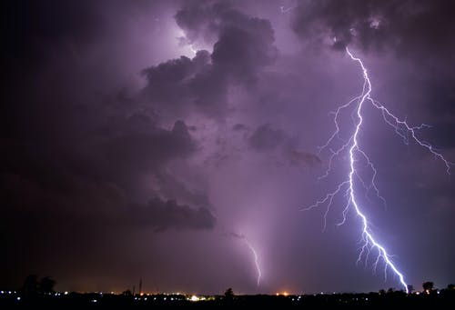 雷暴风光 · 免费素材图片