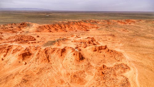 沙漠的全景摄影 · 免费素材图片