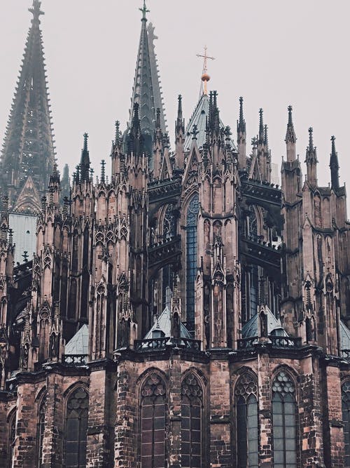 科隆大教堂建筑立面 · 免费素材图片