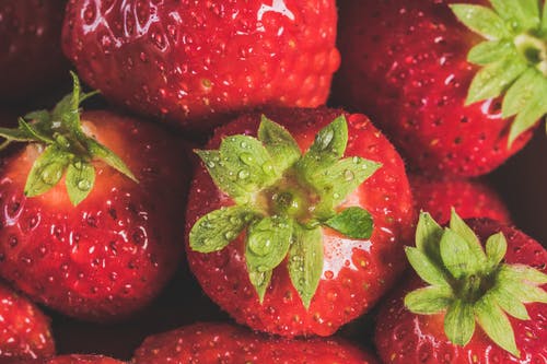 红草莓的浅焦点照片 · 免费素材图片