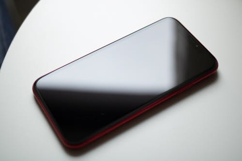红色智能手机 · 免费素材图片