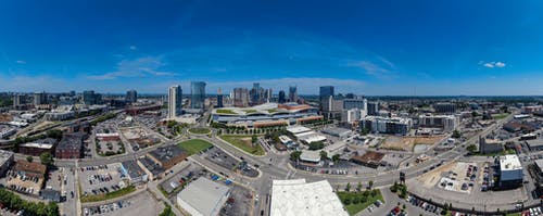 鸟瞰城市 · 免费素材图片