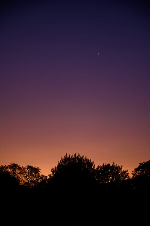 黎明时天空的风景照片 · 免费素材图片