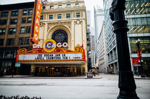 芝加哥剧院大厦 · 免费素材图片