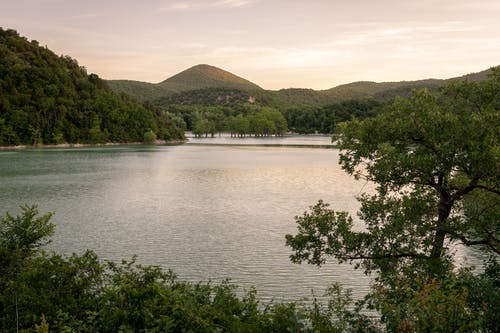 黎明时湖照片 · 免费素材图片