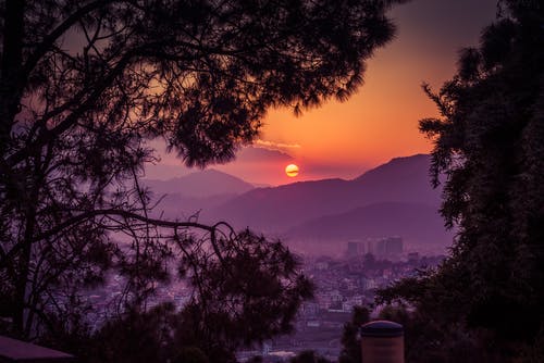 日落的照片 · 免费素材图片