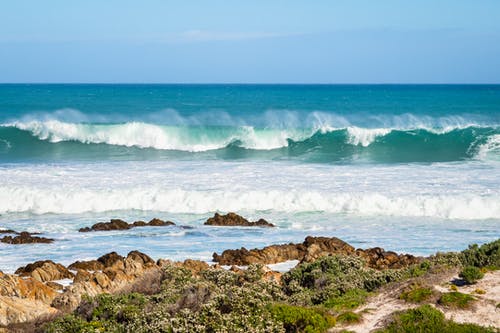 白天的海浪照片 · 免费素材图片