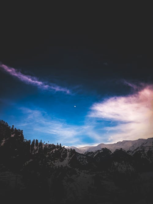 黎明时分山风景 · 免费素材图片