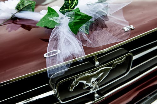 福特野马会徽的特写照片 · 免费素材图片