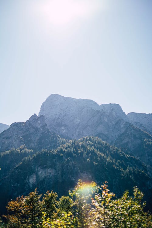 白天山的风景照片 · 免费素材图片