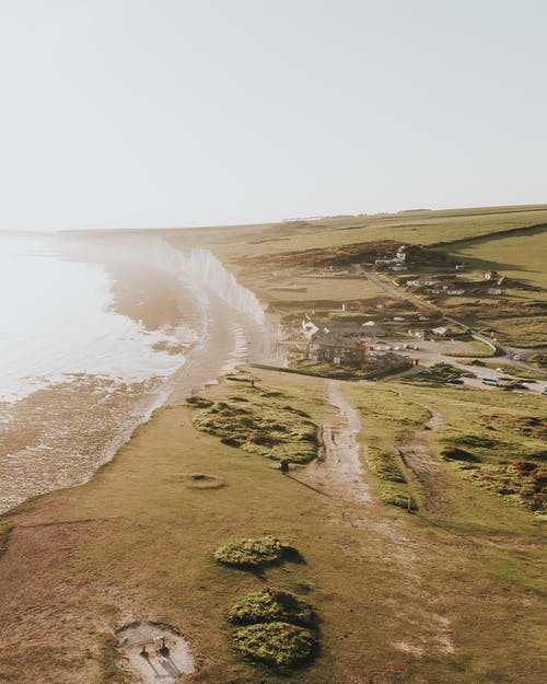 草原的航拍照片 · 免费素材图片