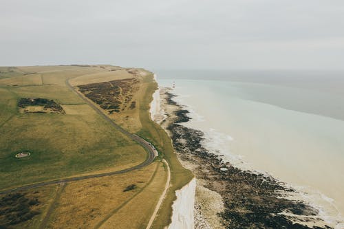 高原海景的鸟瞰图 · 免费素材图片