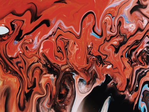 抽象绘画的特写照片 · 免费素材图片