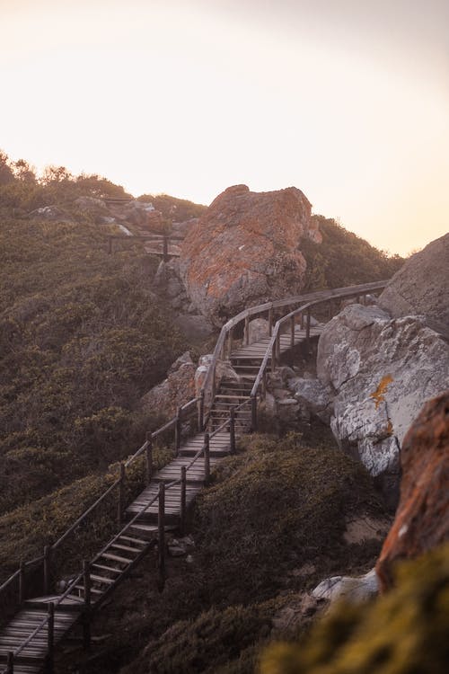 木制楼梯 · 免费素材图片