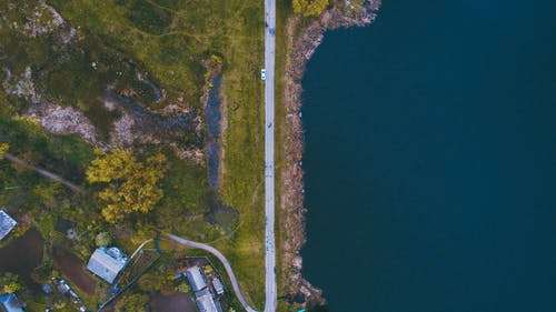 岛屿鸟瞰图 · 免费素材图片