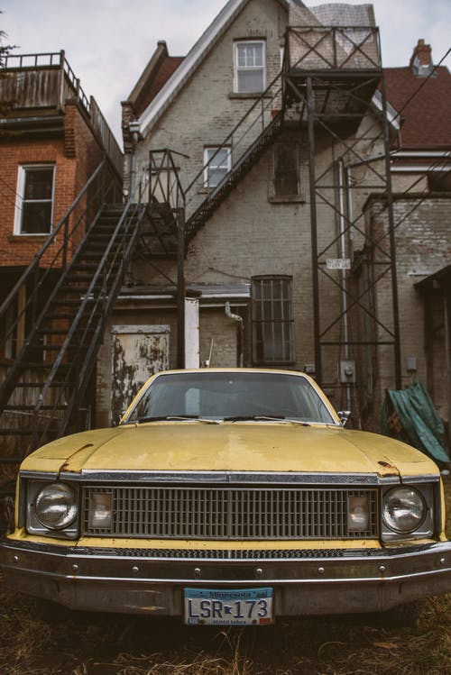 黄色车 · 免费素材图片