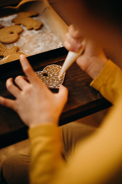 Cookie的浅焦点照片 · 免费素材图片