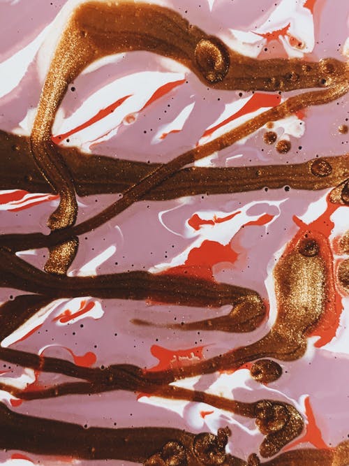 抽象绘画的特写照片 · 免费素材图片