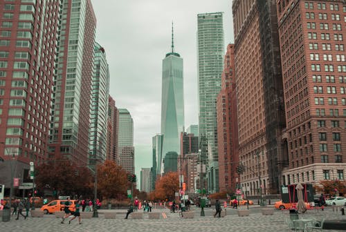 纽约市街上的人们 · 免费素材图片