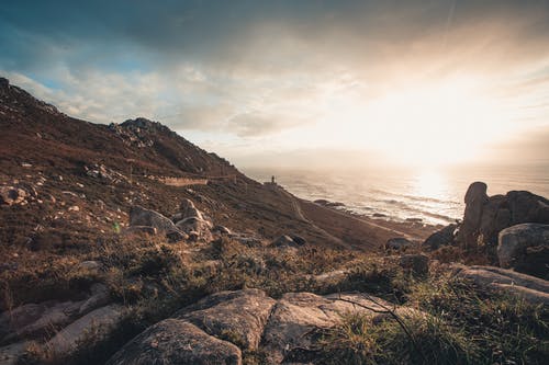 白色天空下的风景 · 免费素材图片