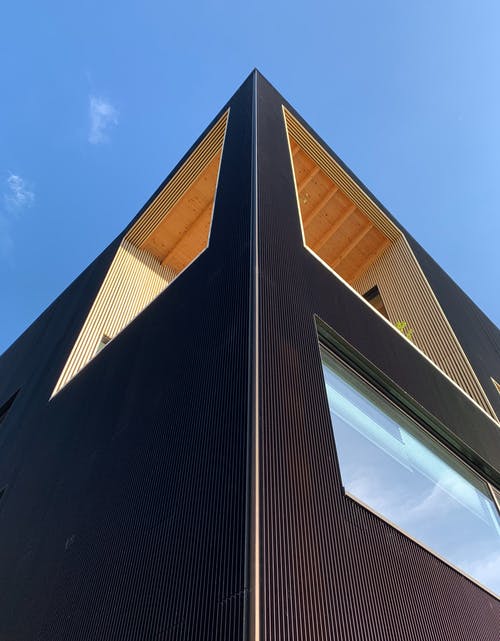 黑色建筑的建筑摄影 · 免费素材图片