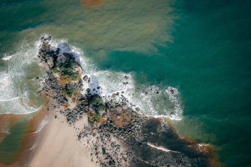 海的航拍照片 · 免费素材图片