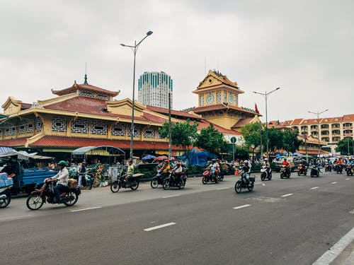 有关亚洲建筑, 交通, 城市的免费素材图片