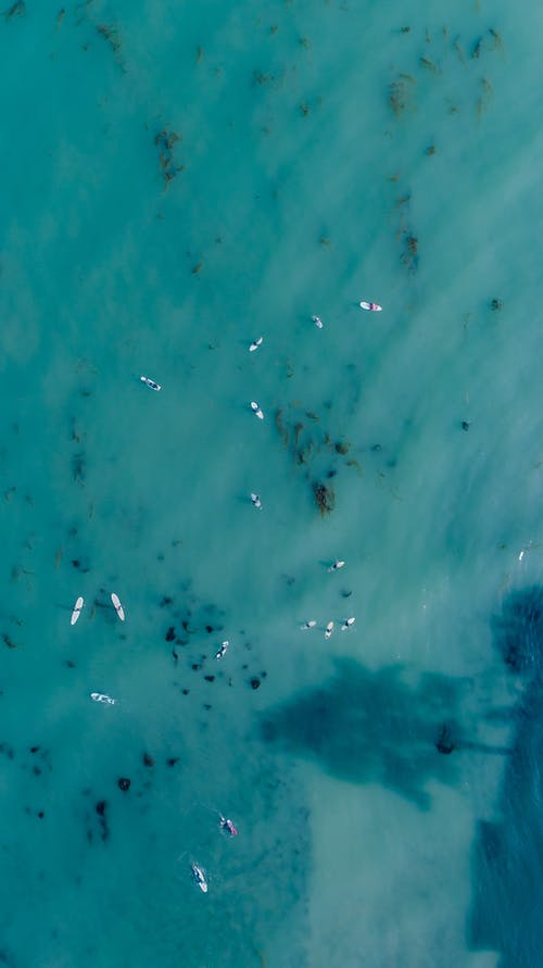 空中射击的海洋 · 免费素材图片