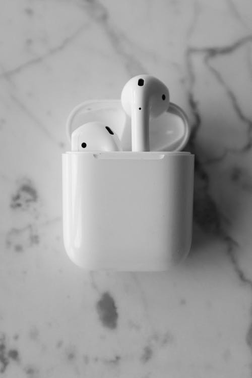 有关airpods, 可携式, 单色的免费素材图片