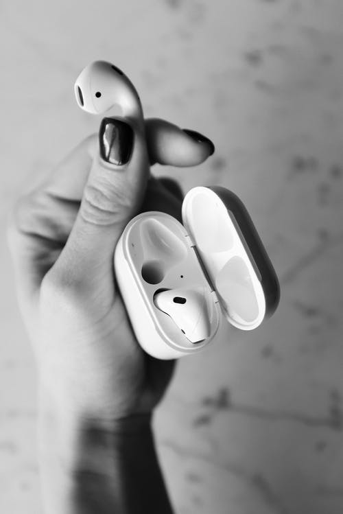 有关airpods, 可携式, 单色的免费素材图片