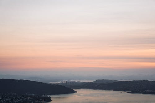 有关剪影, 天空, 山的免费素材图片