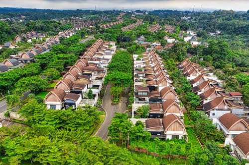 有关印尼, 城镇, 屋顶的免费素材图片
