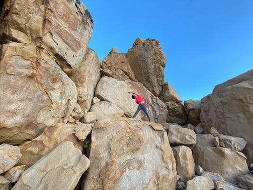 有关伸展, 冒险, 岩石的免费素材图片