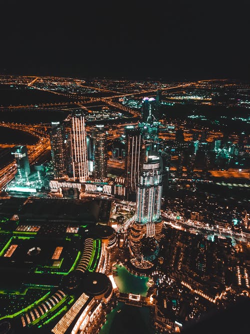 有关光, 城市, 城市之夜的免费素材图片