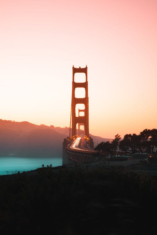 有关剪影, 加州, 加州海岸的免费素材图片
