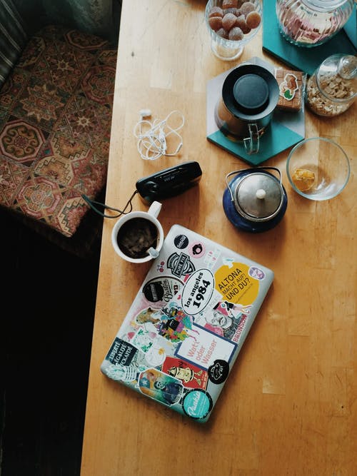 有关俯视图, 咖啡, 咖啡杯的免费素材图片