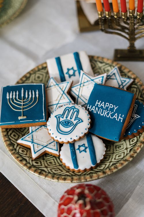 有关hanukkiah, 以色列早餐, 以色列食品的免费素材图片