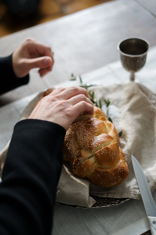 有关challah的, 以色列, 以色列早餐的免费素材图片