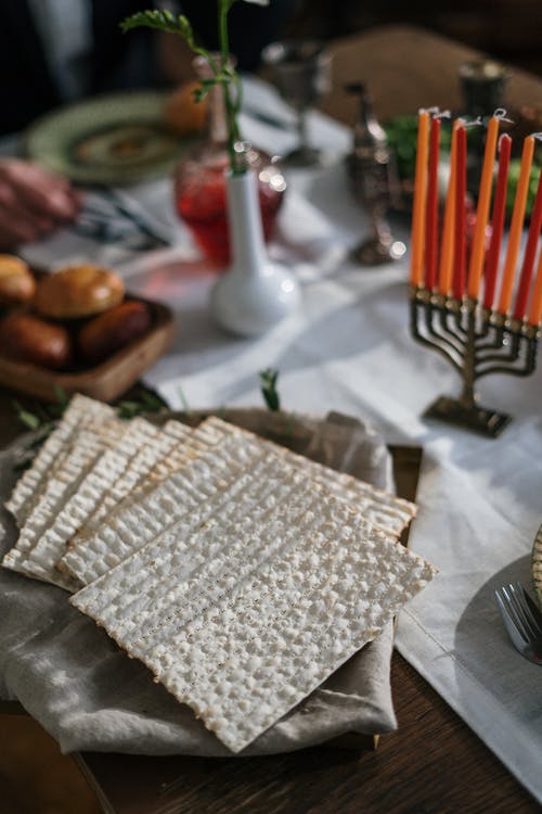 有关hanukkiah, matza, 以色列早餐的免费素材图片