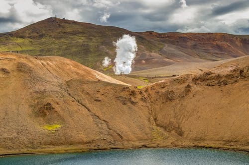 有关云天空, 冰岛, 反射的免费素材图片