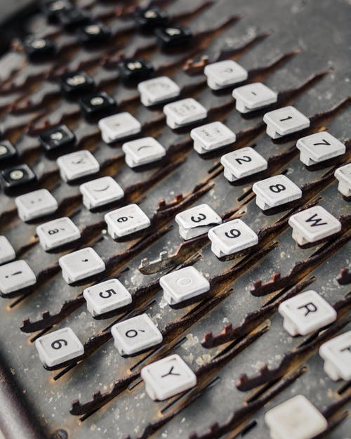 有关复古打字机, 怀旧之情, 打字的免费素材图片