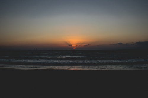 有关地平线, 太阳, 日出的免费素材图片