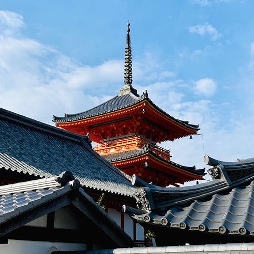 有关京都, 从下面, 佛教的免费素材图片