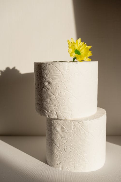 有关卷纸, 垂直拍摄, 堆的免费素材图片