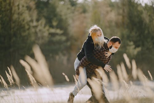 有关covid-19, 一对, 一起的免费素材图片