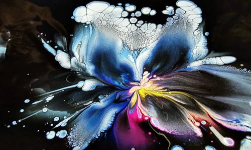 有关丙烯画, 创作的, 图案的免费素材图片